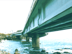 獅子ヶ鼻大橋 補修完成