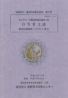 審査証明報告書